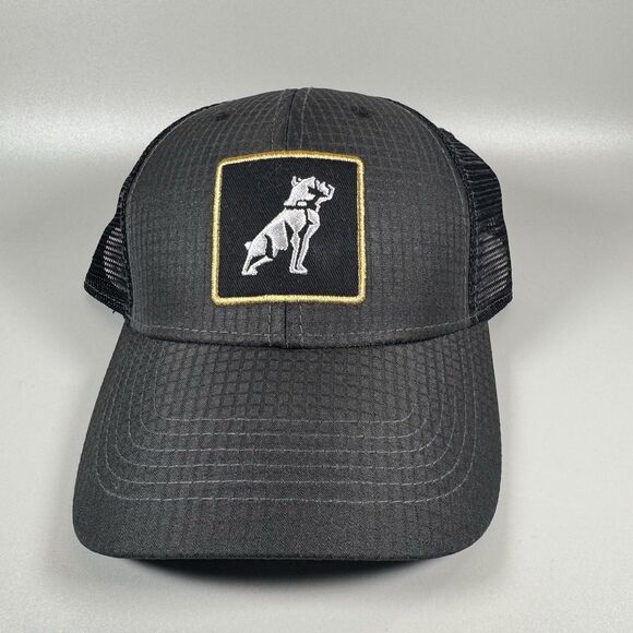 Mack Other - S Mack Trucks Bulldog Gray Black Mesh Trucker Hat‎ Cap